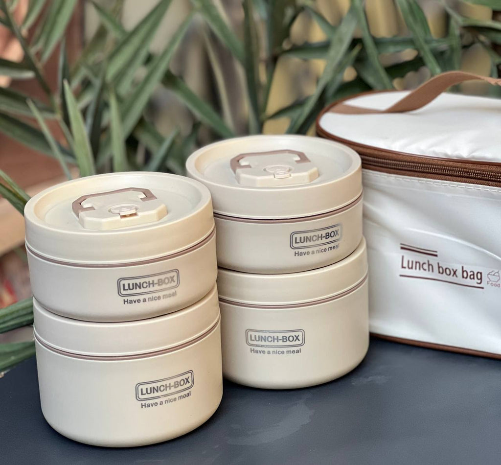 لانش بوكس حراري 4*1 🥣 🍱